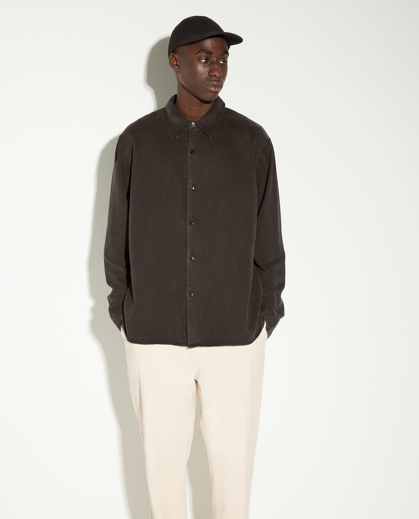 Ossian garment dyed tencel - Spector Shop