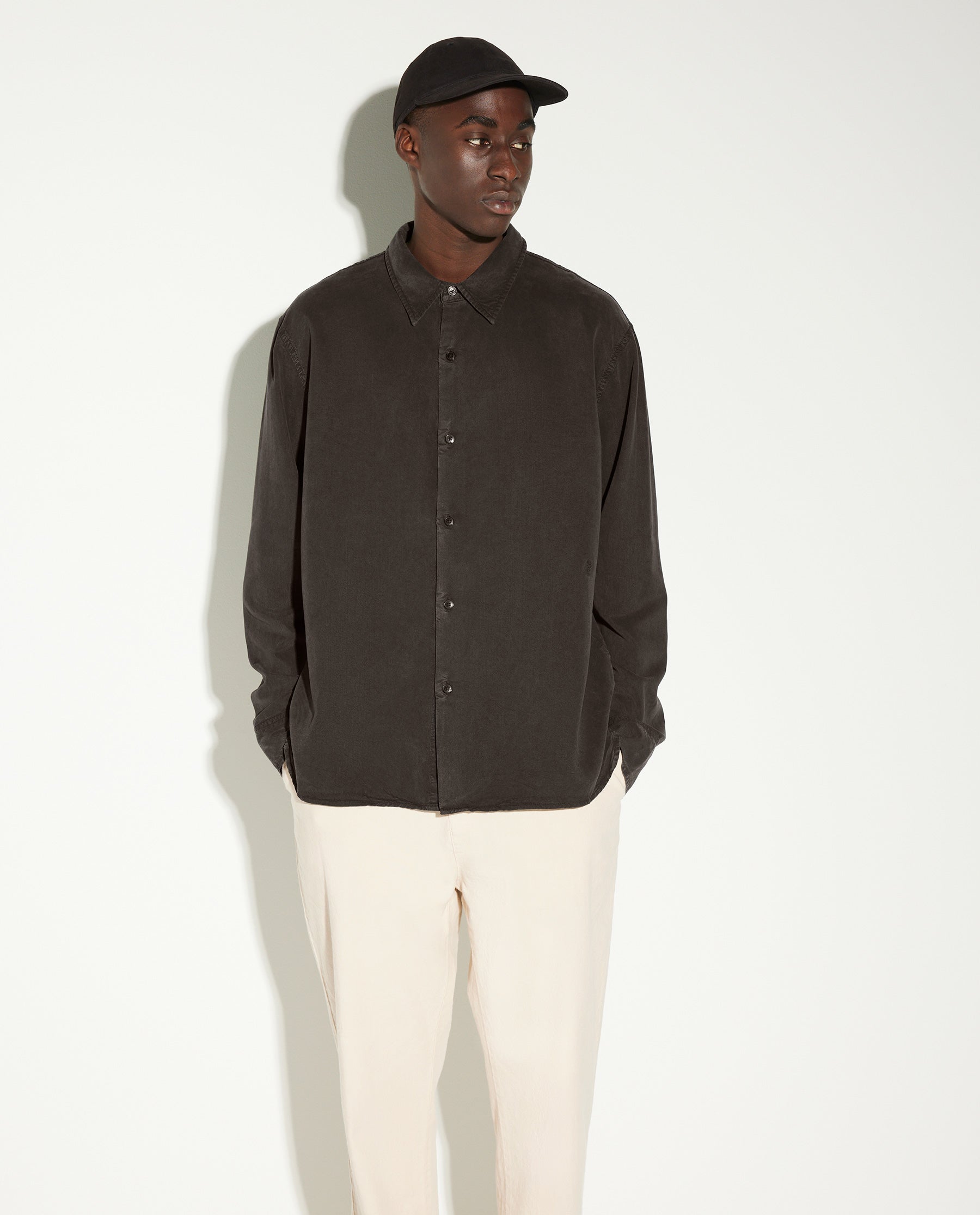 Ossian garment dyed tencel - Spector Shop