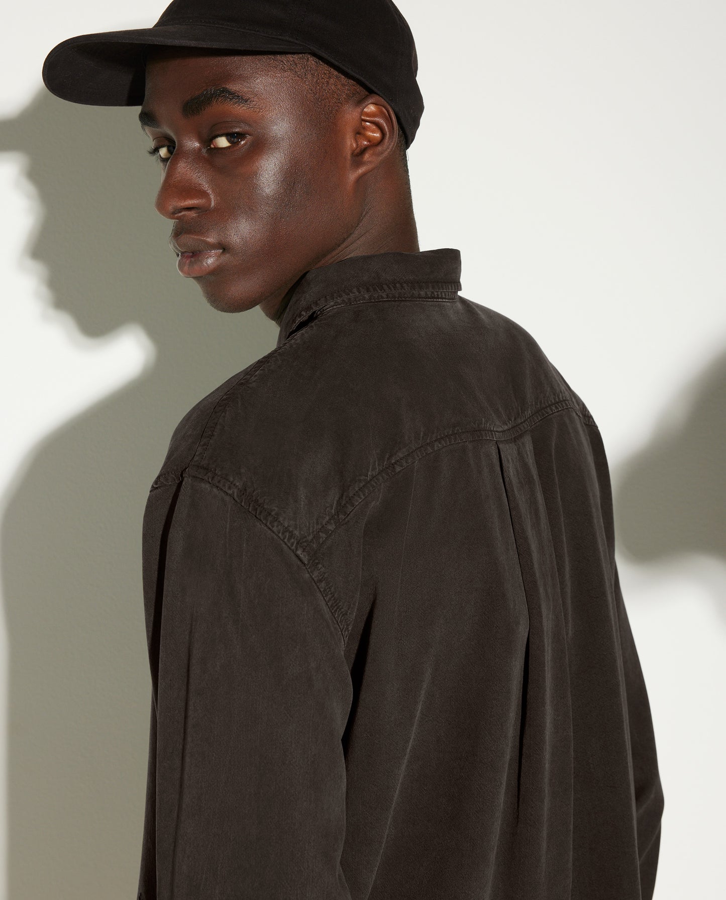 Ossian garment dyed tencel - Spector Shop