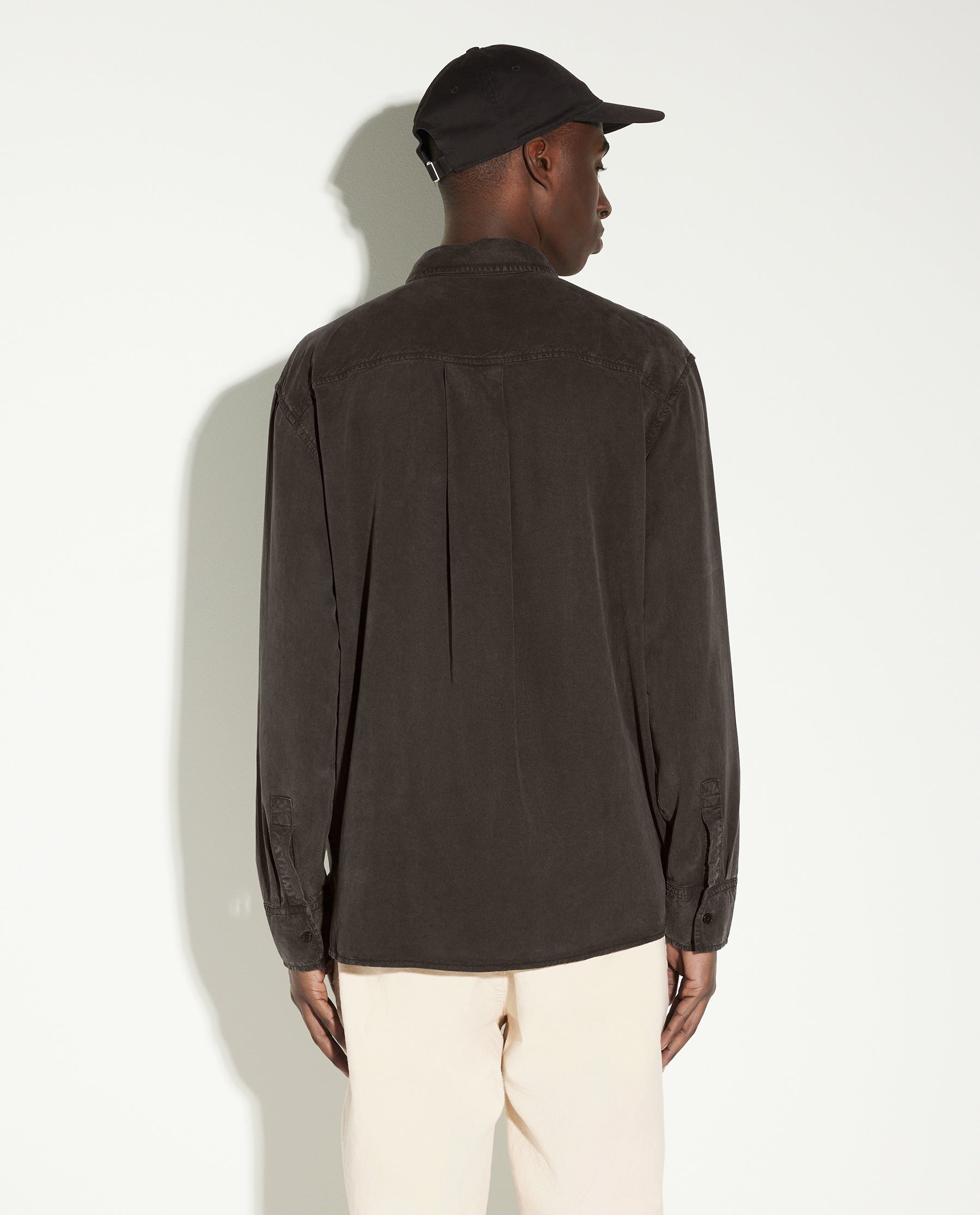 Ossian garment dyed tencel - Spector Shop