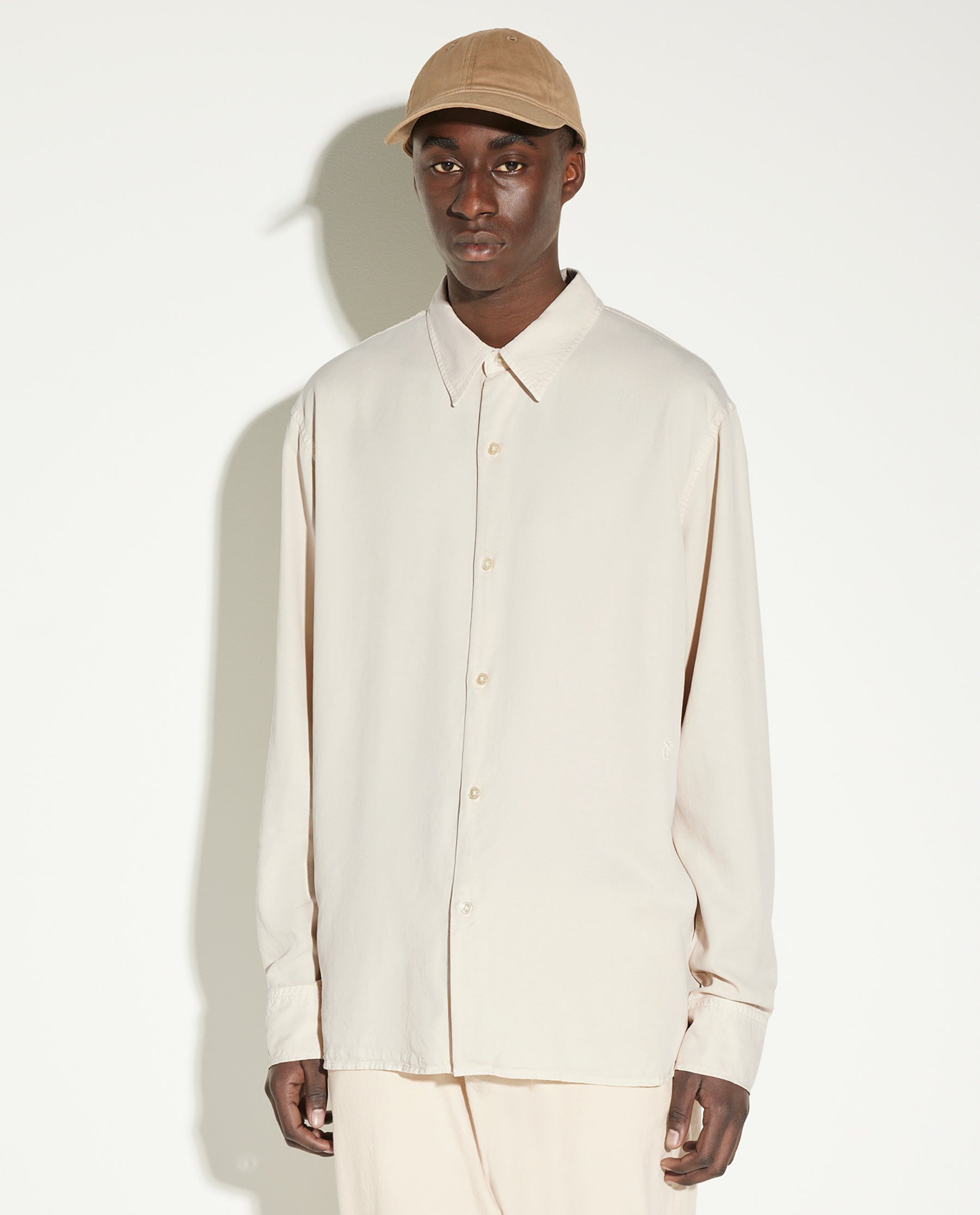 Ossian garment dyed tencel - Spector Shop