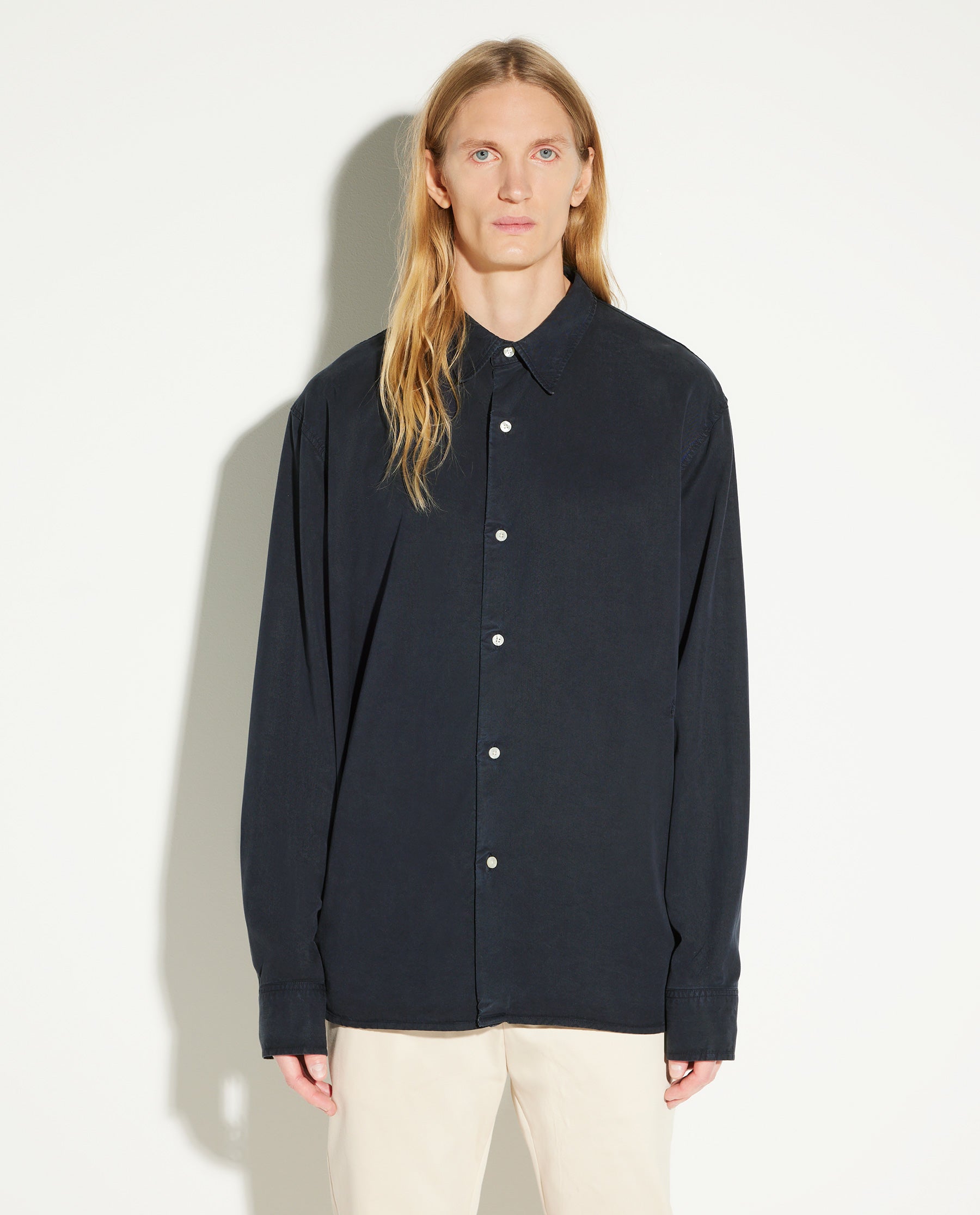 Ossian garment dyed tencel - Spector Shop