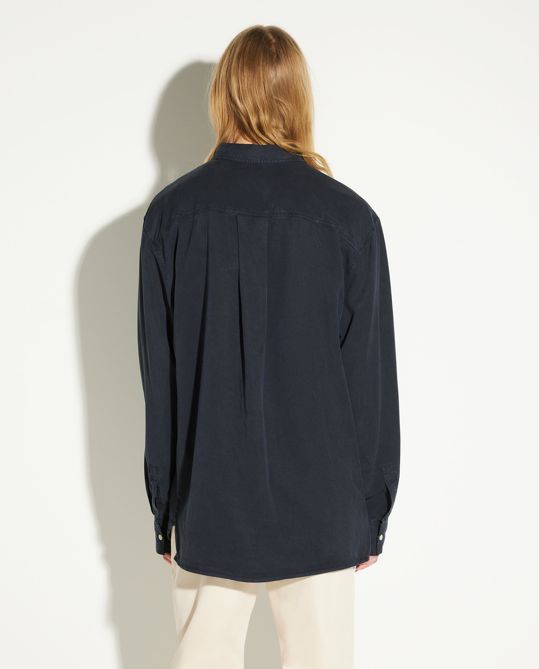 Ossian garment dyed tencel - Spector Shop
