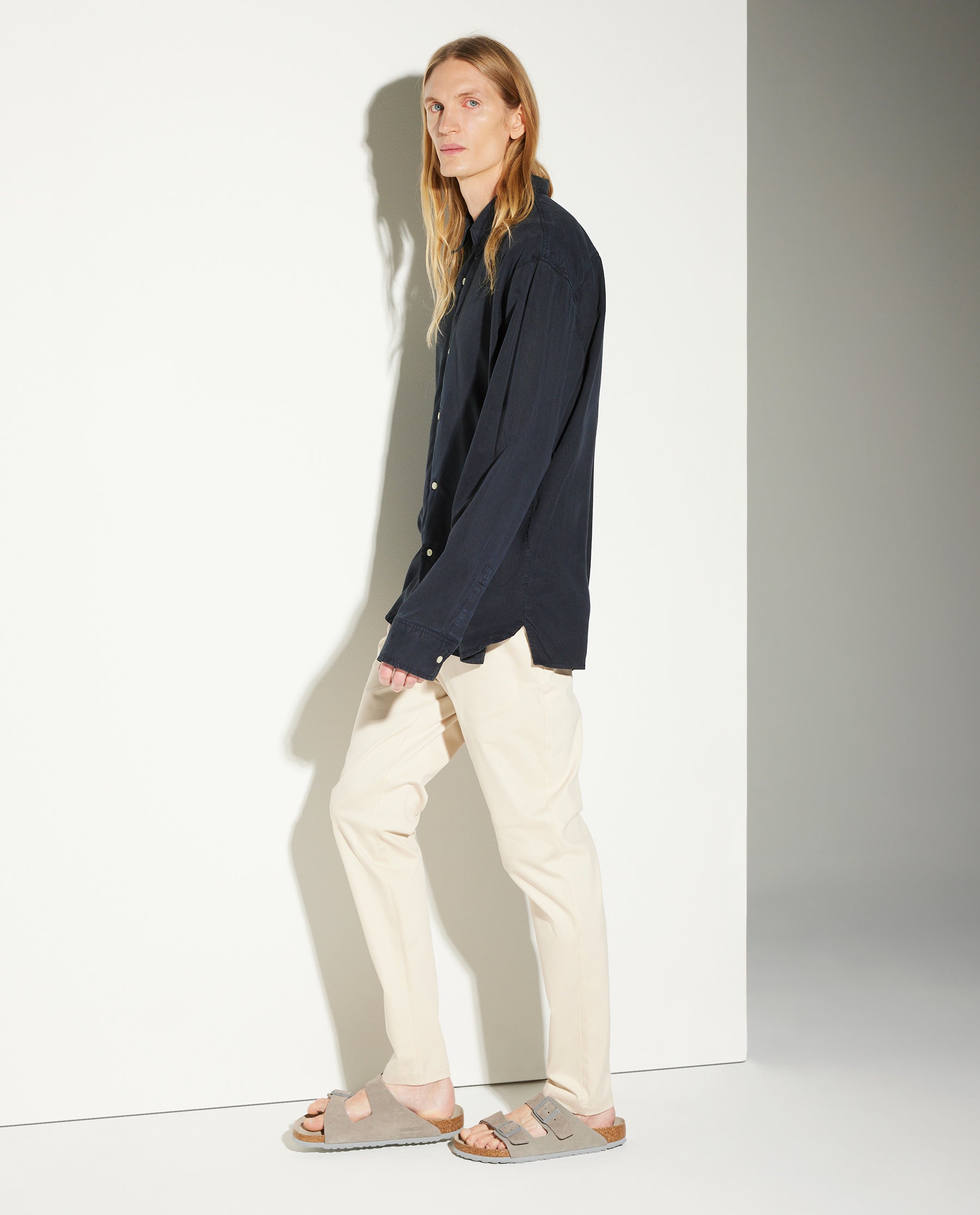 Ossian garment dyed tencel - Spector Shop