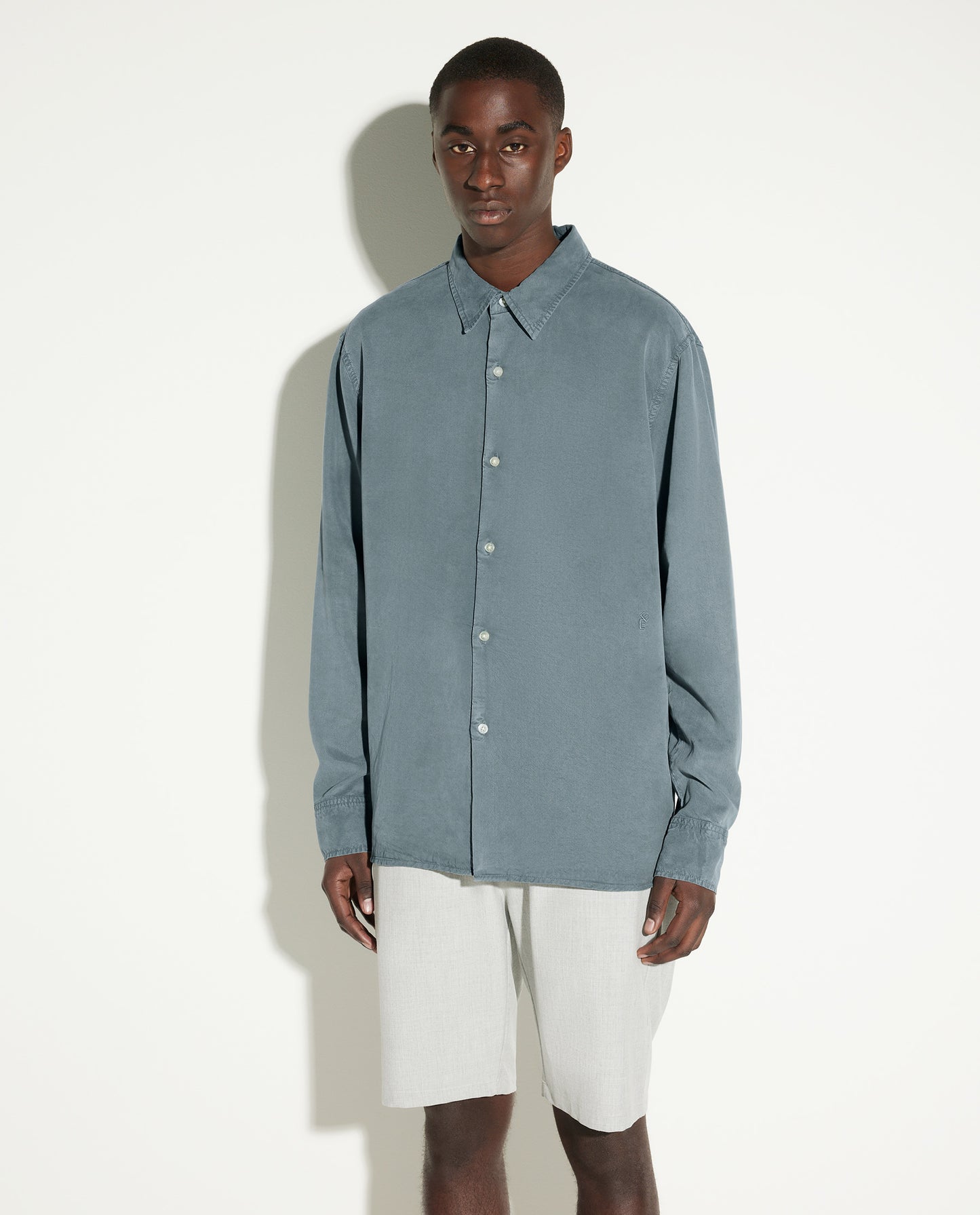 Ossian garment dyed tencel - Spector Shop
