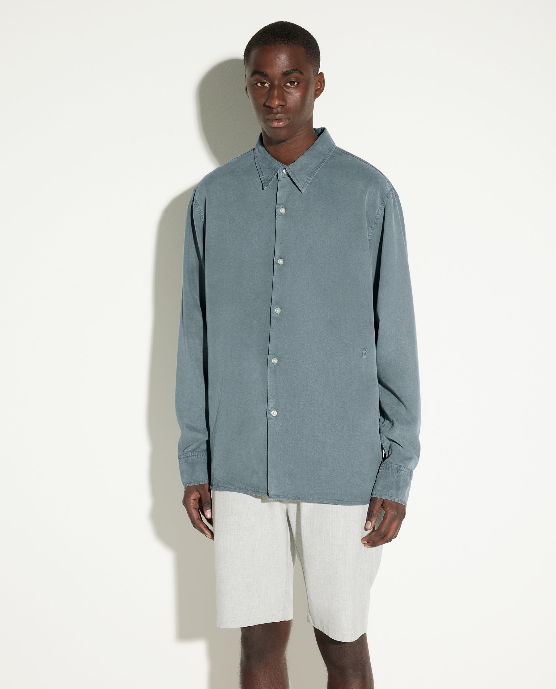 Ossian garment dyed tencel - Spector Shop