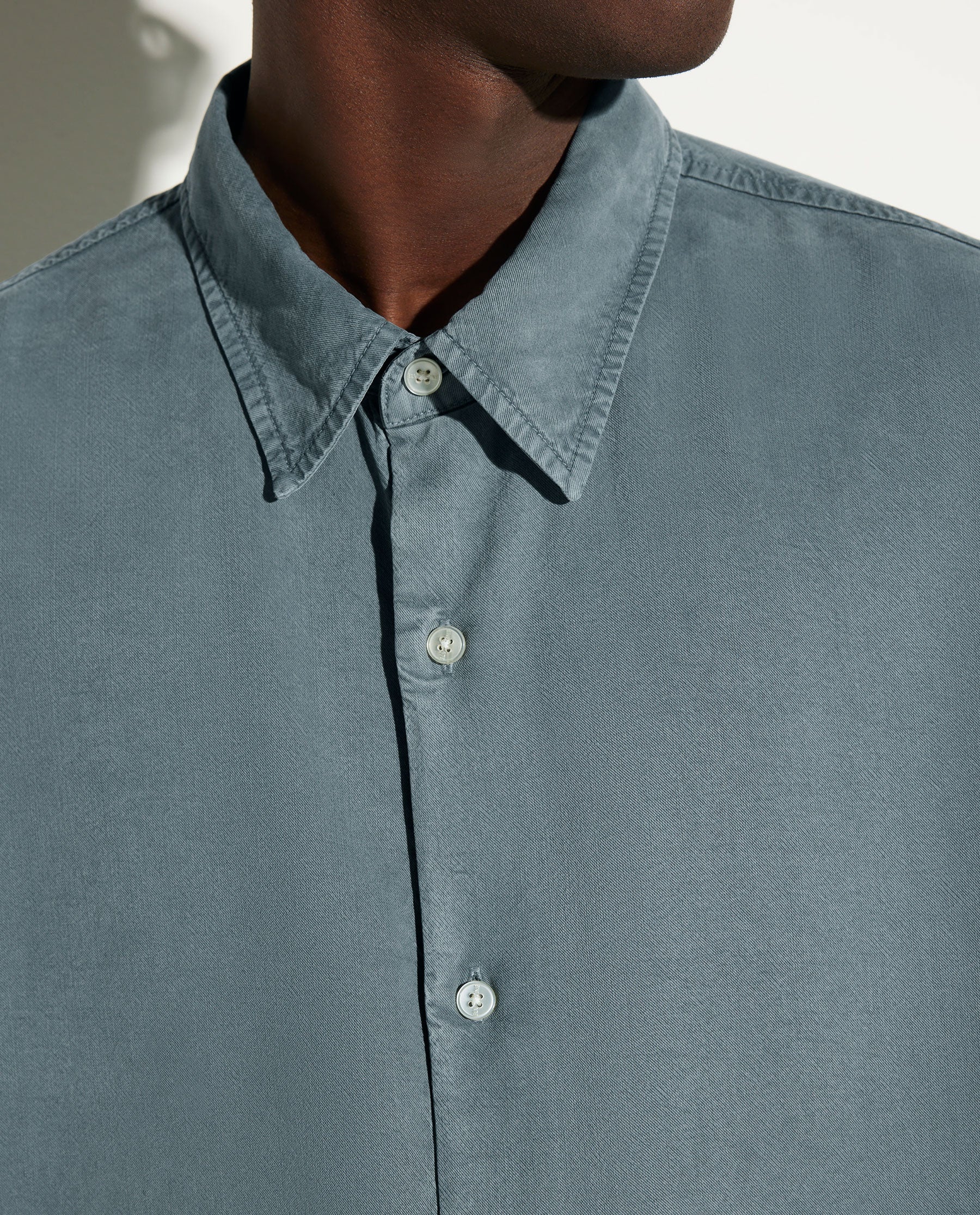 Ossian garment dyed tencel - Spector Shop