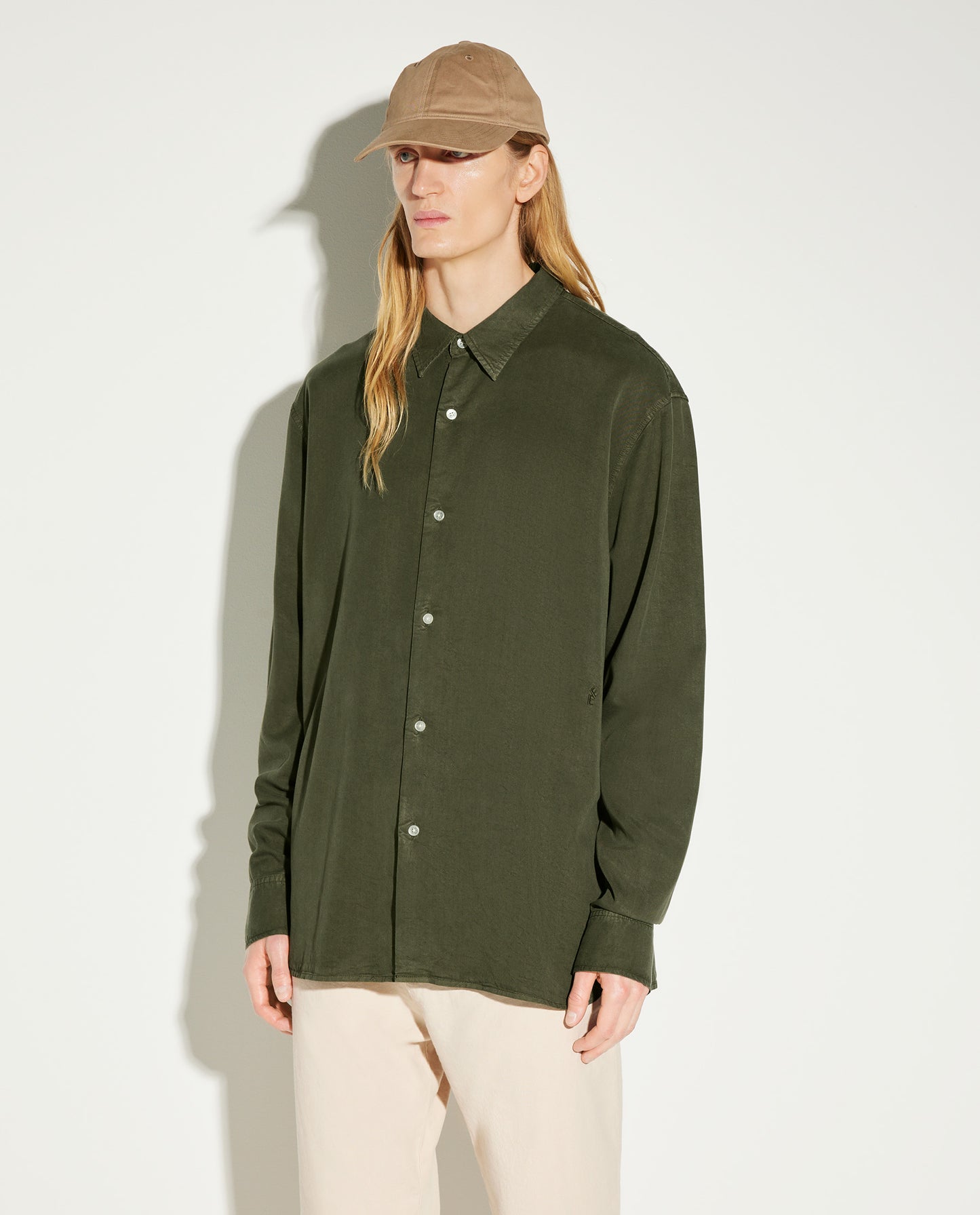 Ossian garment dyed tencel - Spector Shop