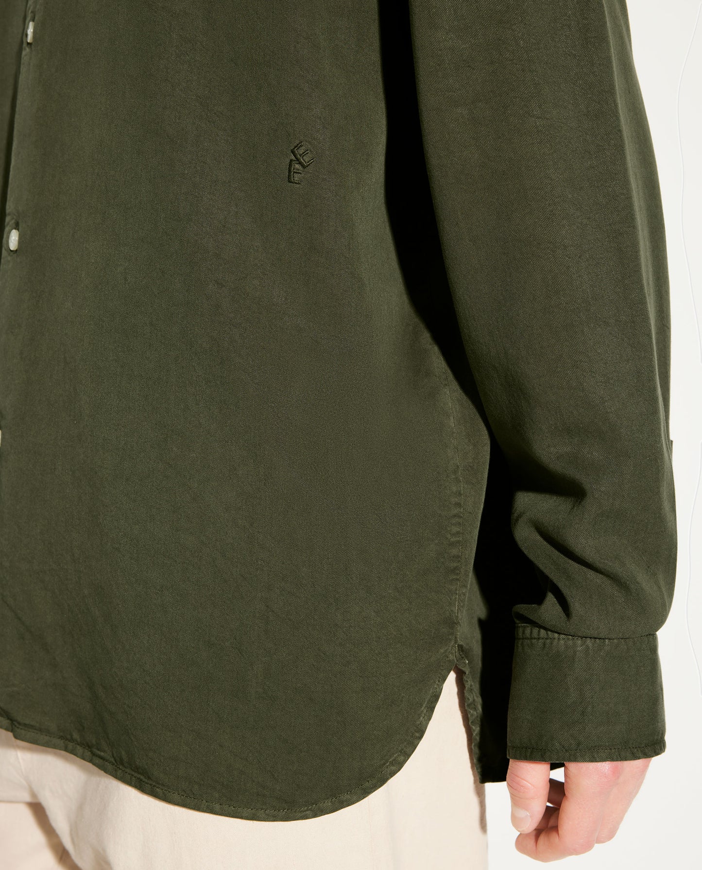 Ossian garment dyed tencel - Spector Shop