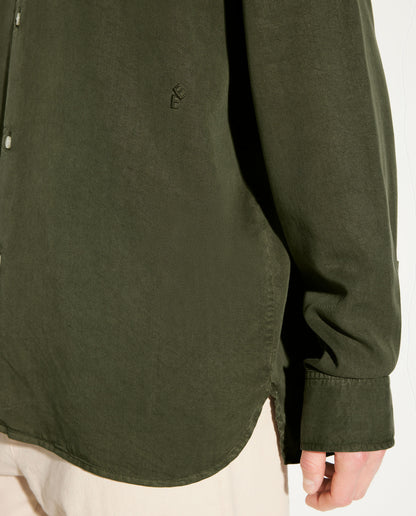 Ossian garment dyed tencel - Spector Shop