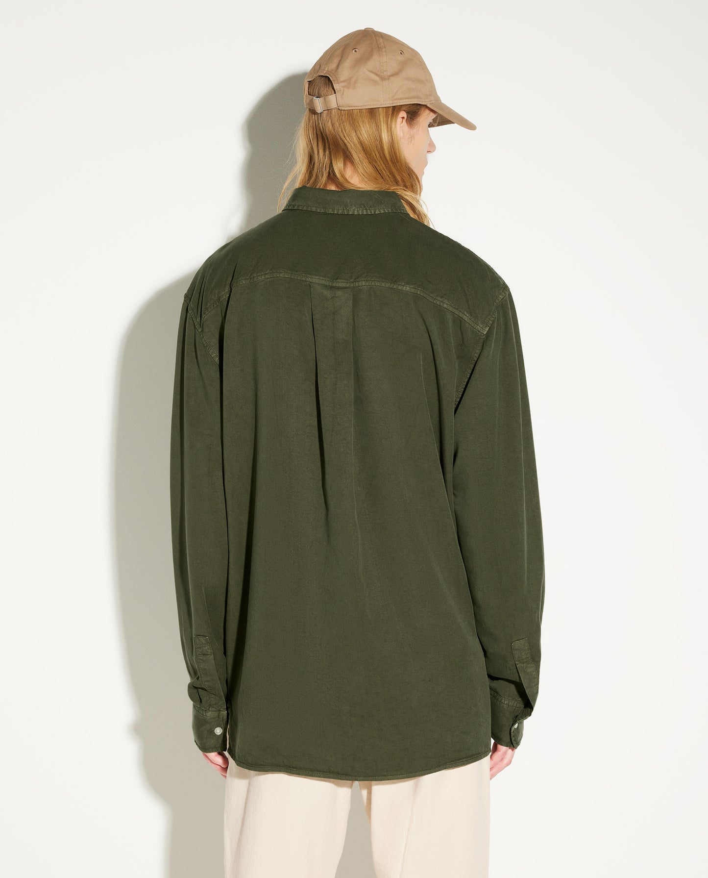 Ossian garment dyed tencel - Spector Shop