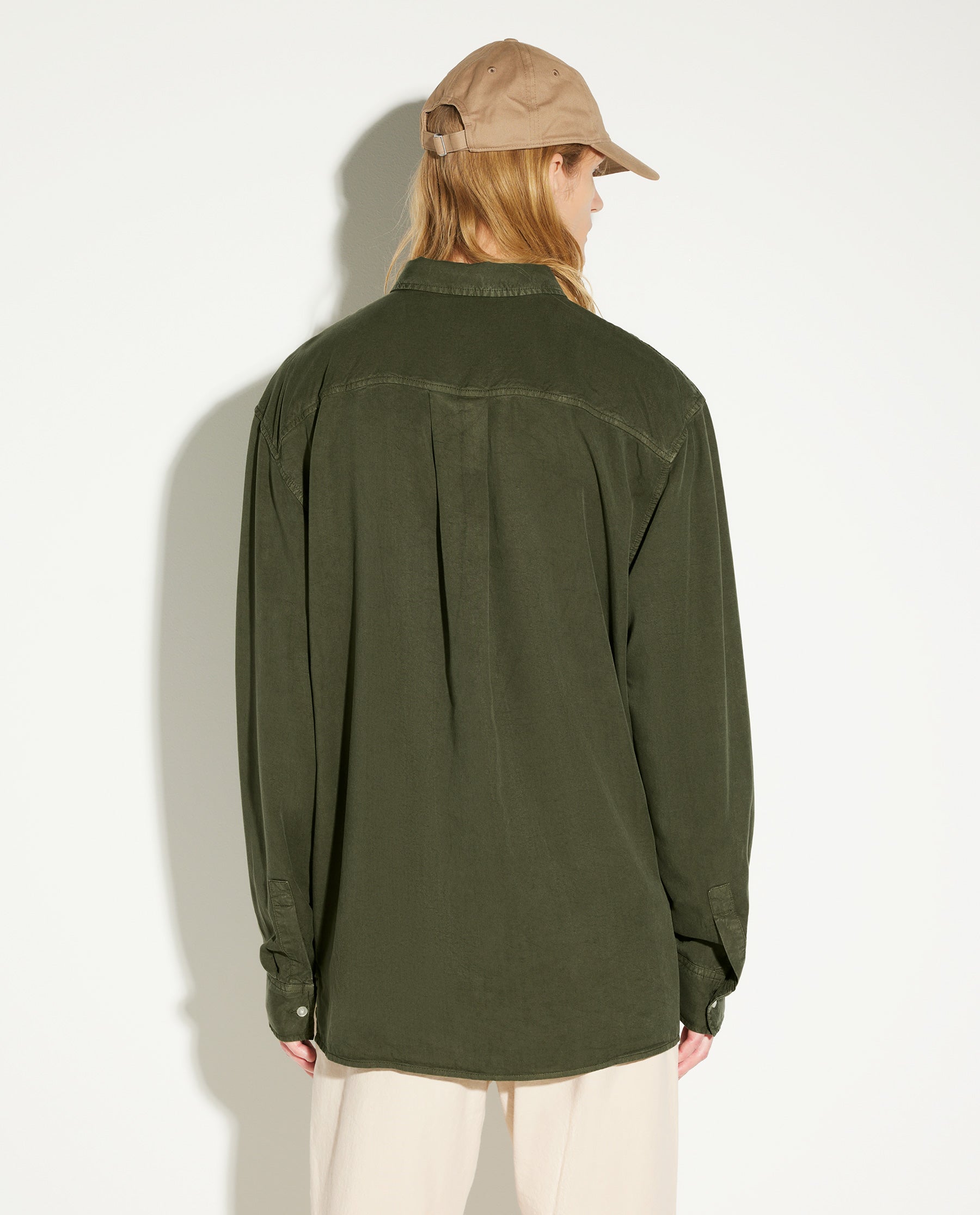 Ossian garment dyed tencel - Spector Shop